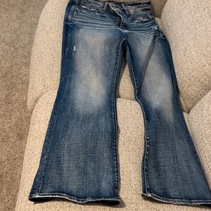 Women's Buckle Black high rise bootcut jeans 30x30